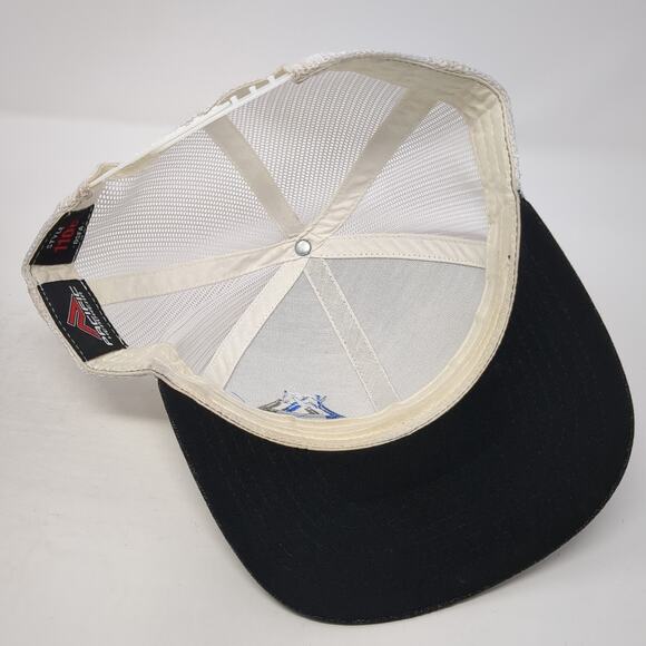 ESC Snapback Trucker Hat Black One Size Adjustable Embroidered Pacific Headwear - Picture 7 of 10